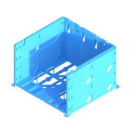 Render of MODULITH 165 Case - 2W-2H